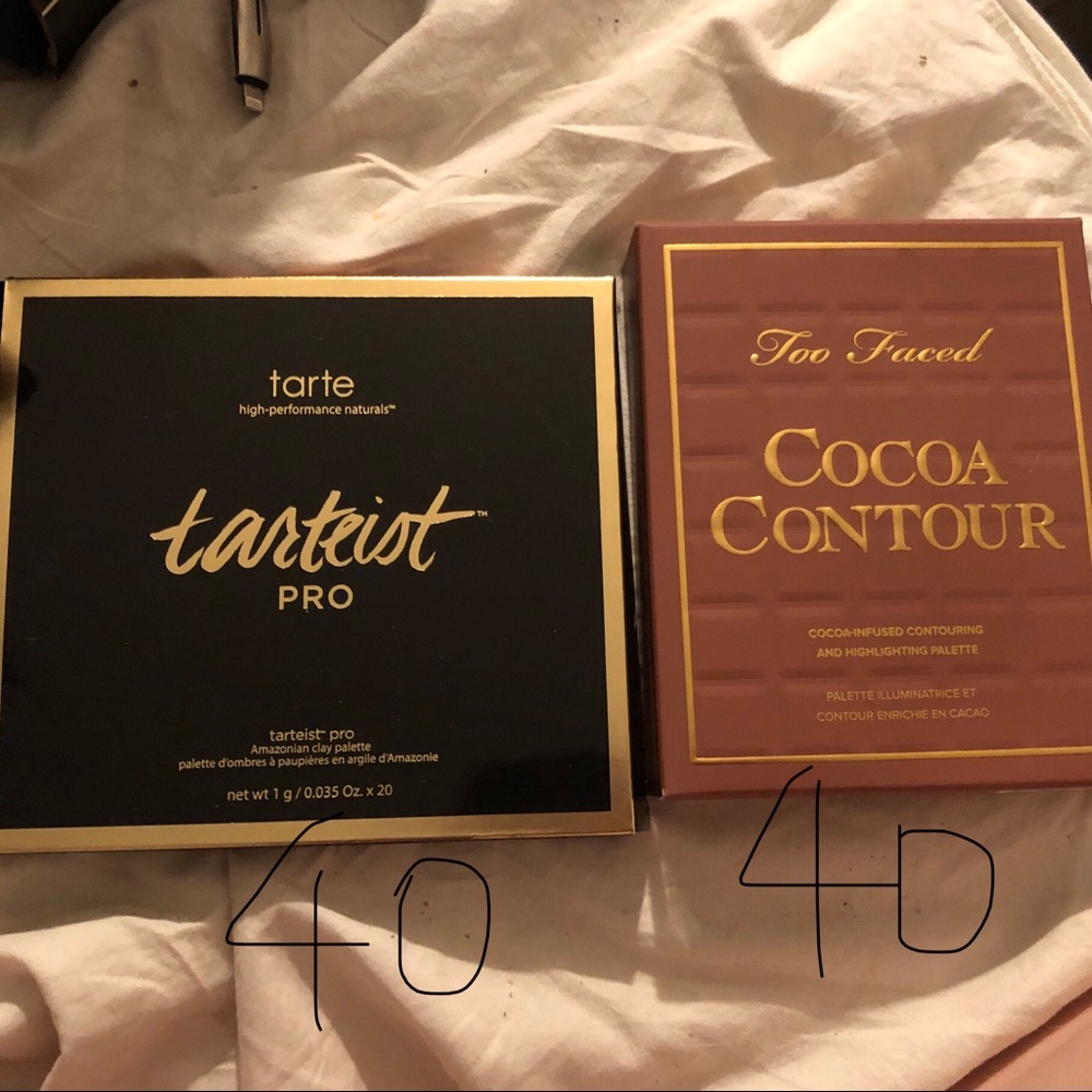 Brand new tarte and toofaced palate